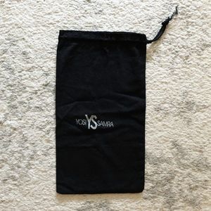 Black canvas Yosi Samra dust bag